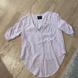 Abercrombie floral blouse